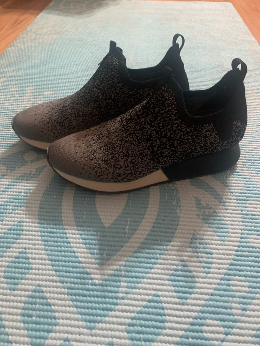 BareTraps Black Slip-On Athletic Sneakers